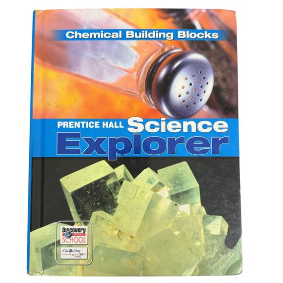 SCIENCE EXPLORER C2009 BOOK K STUDENT EDITION CHEMICAL BUILDING BLOCKS (Prentic - Picture 1 of 1